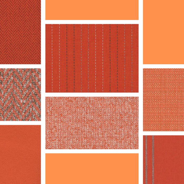 Orange Upholstery Fabric