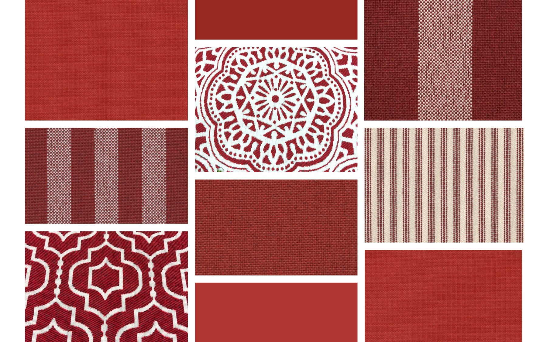 Red Upholstery Fabric