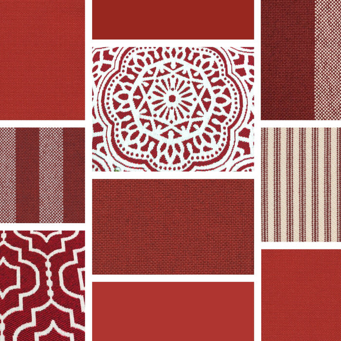 Red Upholstery Fabric