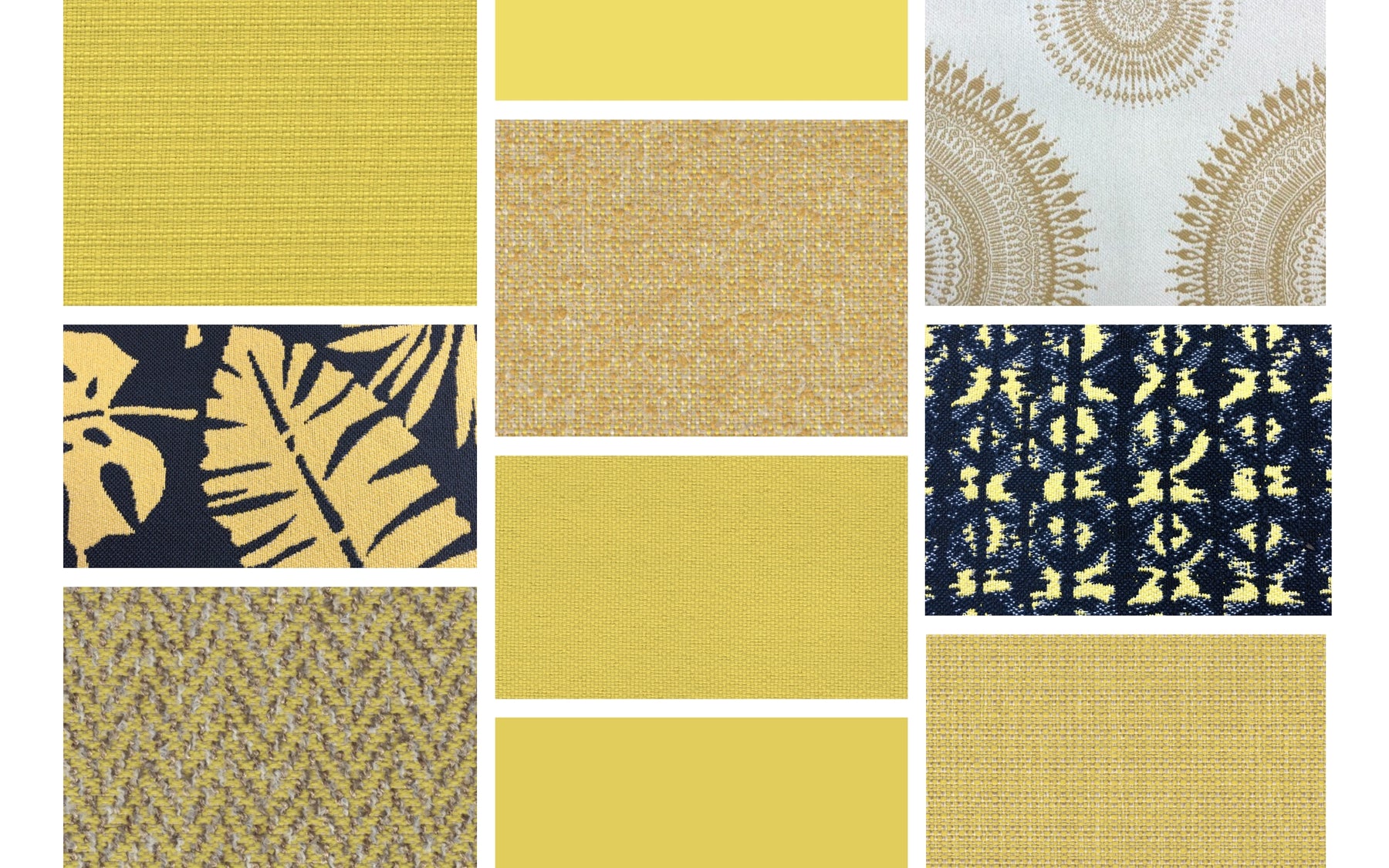 Yellow Upholstery Fabric