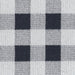 Brompton Checkered Print - Jacquard Upholstery Fabric - Yard / brompton-navy - Revolution Upholstery Fabric