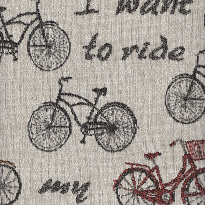 Keep Pedaling Jacquard Fabric -  - Revolution Upholstery Fabric