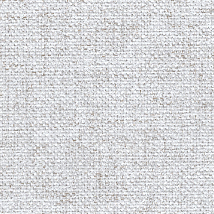 Belgian - Faux Linen Fabric - Swatch / Snow - Revolution Upholstery Fabric