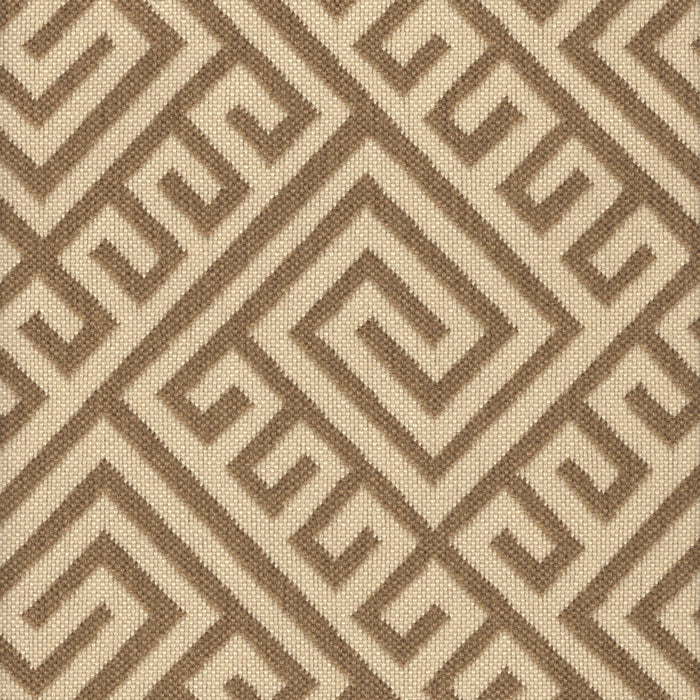 Toga - Greek Key Upholstery Fabric - Yard / toga-straw - Revolution Upholstery Fabric