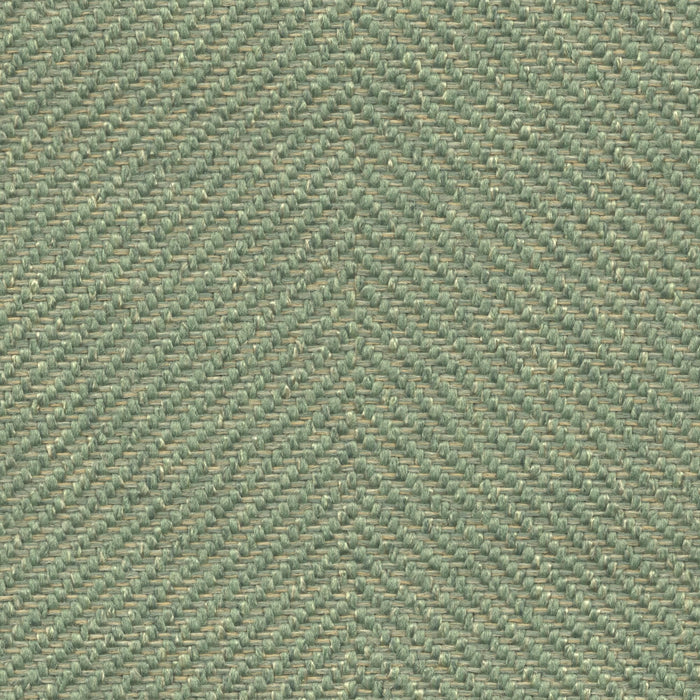 Downton - Performance herringbone upholstery fabric - Yard / downton-mint - Revolution Upholstery Fabric