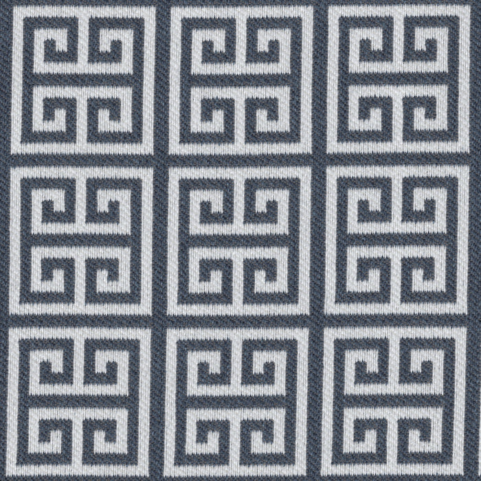 Goddess - Jacquard Upholstery Fabric - Yard / goddess-navy - Revolution Upholstery Fabric