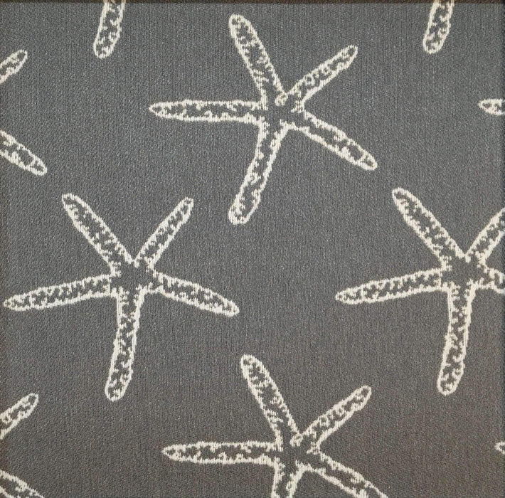 Seastar Starfish - Jacquard Upholstery Fabric - Yard / seastar-conch - Revolution Upholstery Fabric