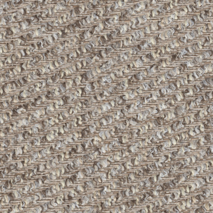 Cloudbank Upholstery Fabric - Classic Boucle Twill Weave - Swatch / Walnut - Revolution Upholstery Fabric