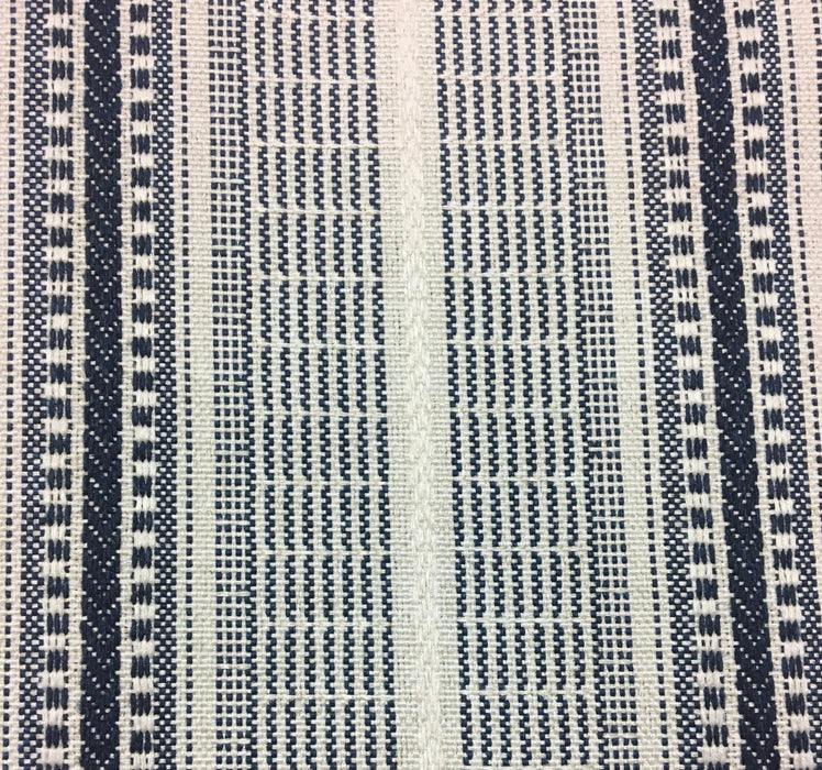 Farmhouse Performance Fabric - Yard / farmhouse-indigo - Revolution Upholstery Fabric