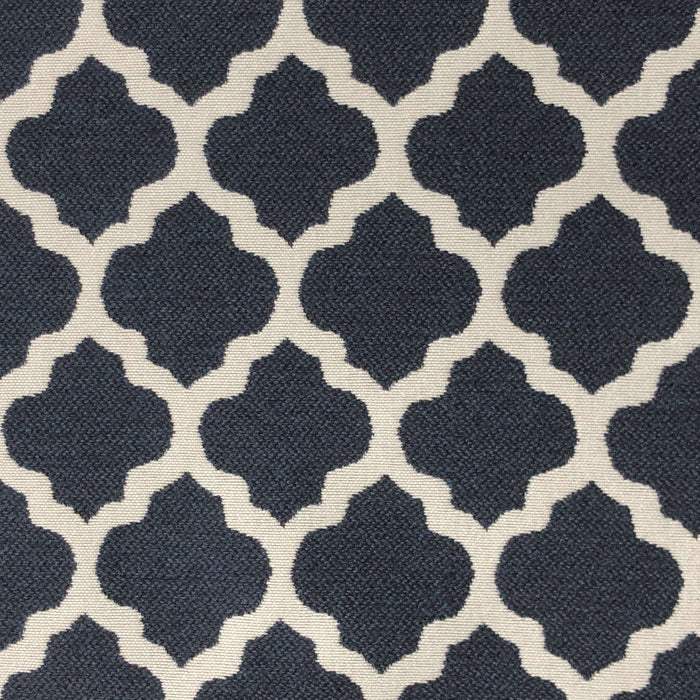 Metalwork - Washable Performance Fabric - Yard / metalwork-indigo - Revolution Upholstery Fabric