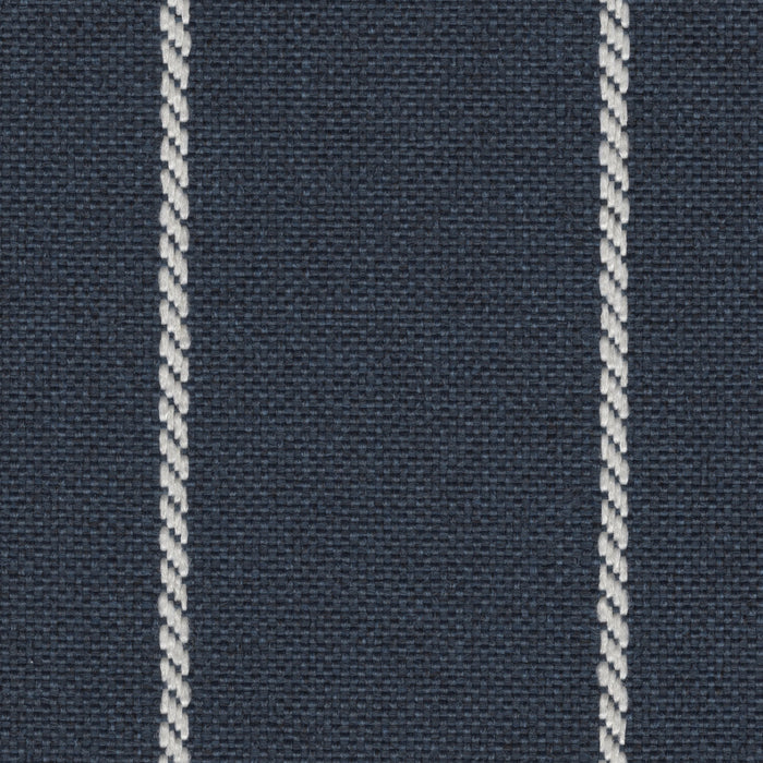 Pencil - Performance Outdoor Fabric - Yard / pencil-indigo - Revolution Upholstery Fabric