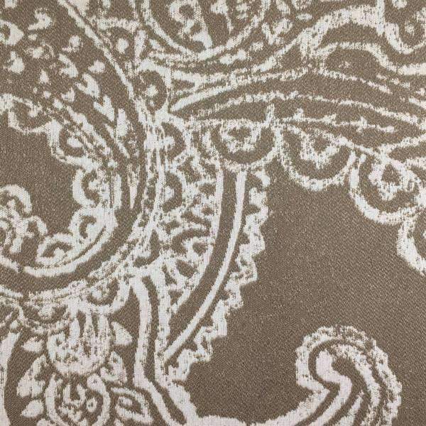 Opulent - Paisley Upholstery Fabric - Yard / opulent-sand - Revolution Upholstery Fabric