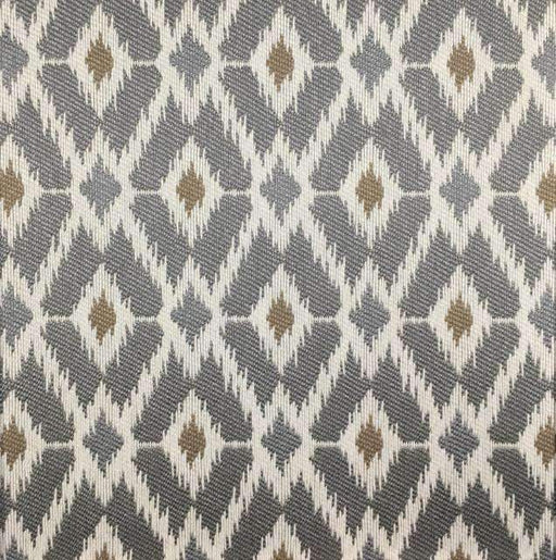 Pony Express - Diamond Pattern Upholstery Fabric - Yard / pony-express-grey - Revolution Upholstery Fabric