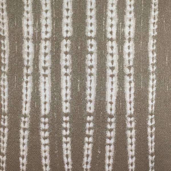 Spice - Striped Upholstery Fabric - Yard / spice-sand - Revolution Upholstery Fabric