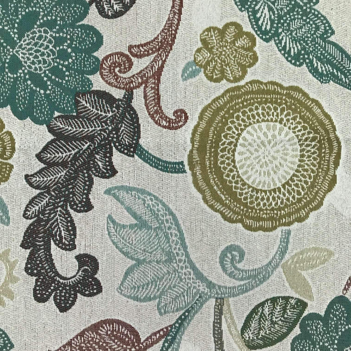 Tambourine - Jacquard Upholstery Fabric - yard / tambourine-spring - Revolution Upholstery Fabric